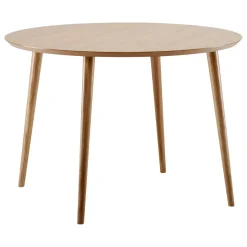 Aino ruokapöytä Ø90 cm, tammi