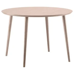 Aino ruokapöytä Ø110 cm, tammi nordic