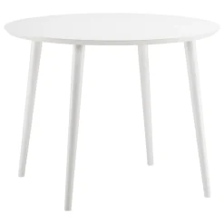 Aino ruokapöytä Ø110 cm, valkoinen