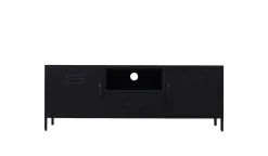 Carbon TV-taso 150x40 cm, musta
