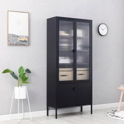Carbon vitriini 80x180 cm, korkea