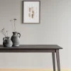 Filippa ruokapöytä 180x90 cm, tummanruskea lakattu tammi