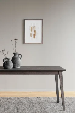 Filippa ruokapöytä 180x90 cm, tummanruskea lakattu tammi