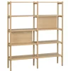 Holton Kirjahylly 140x166 cm tammi