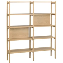 Holton Kirjahylly 140x166 cm tammi