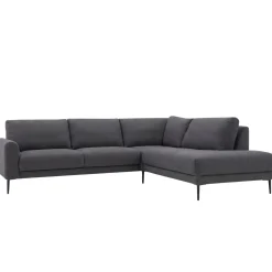 Joy 2,5h-avokulmasohva 268x237 cm, kapeat käsinojat, Luna-kangas