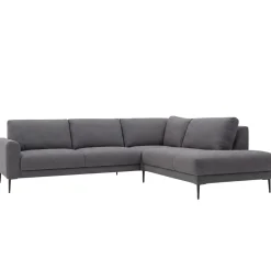 Joy 2,5h-avokulmasohva 268x237 cm, kapeat käsinojat, Luna-kangas