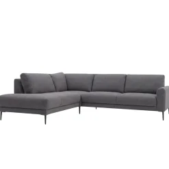 Joy 2,5h-avokulmasohva 268x237 cm, kapeat käsinojat, Luna-kangas