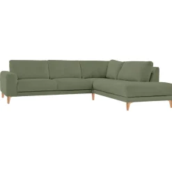 Joy 2,5h-avokulmasohva 276x237 cm, leveät käsinojat, Atlantic-kangas