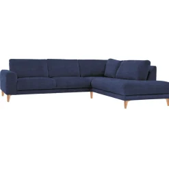 Joy 2,5h-avokulmasohva 276x237 cm, leveät käsinojat, Atlantic-kangas