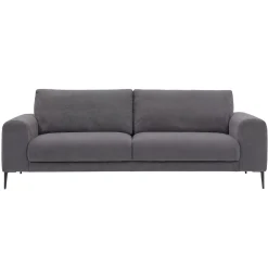 Joy 3h-sohva 228 cm, leveät käsinojat, Luna-kangas