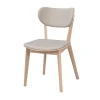 Kato tuoli valkolakattu tammi / harmaa-beige