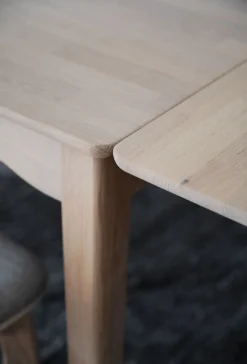 Markham ruokapöydän jatkopala 45 cm valkopesty tammi