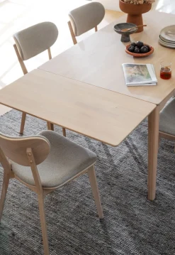 Markham ruokapöydän jatkopala 45 cm valkopesty tammi