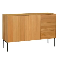 Orion senkki 121 cm, 2 ovea ja 3 laatikkoa, tammi